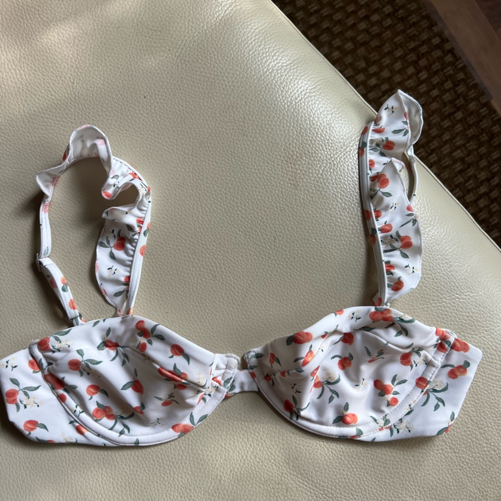 Abercrombie and fitch oranges bikini top